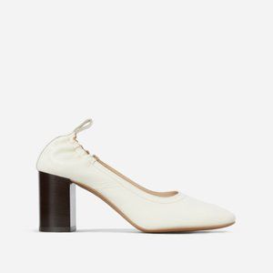 NEW NEVER WORN Everlane OffWhite High Day Heel 7.5